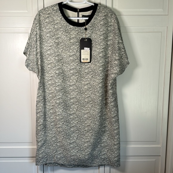 Rag and Bone graphic lace Lafayette dress size large - Picture 3 of 12